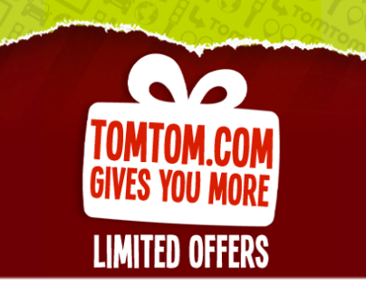 TomTom gives you more 2012 Holiday promotion