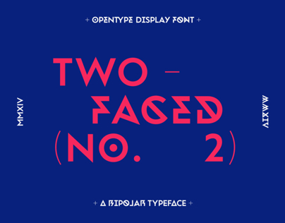 Twofaced No.2 Display Typeface