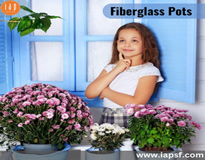Fiberglass Pots for Stylish Planting