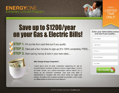 EnergyOne Landing Page
