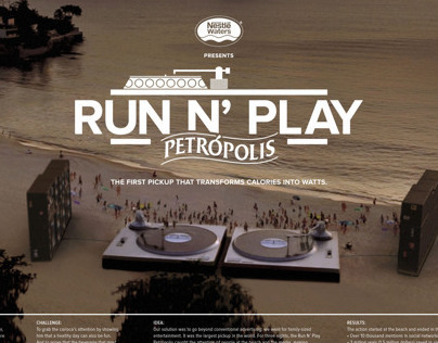 Run N'Play Nestlé (Cannes Short List) AD CD
