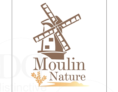 Moulin Nature: Winning logo brand