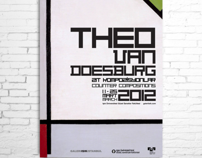 Exhibition Poster  | Theo Van Doesburg
