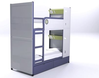 Hostel bunk bed for Generator Hostels
