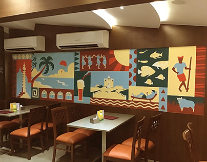 Restaurant Mural
