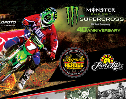 Legends and Heroes Monster Energy Supercross