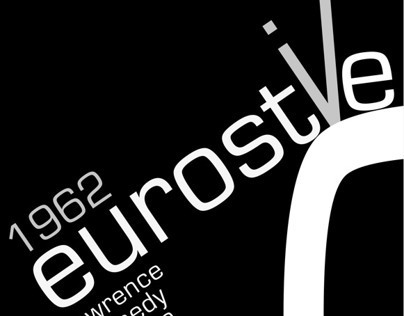 Eurostile Poster