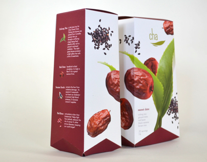 Cha - Organic Hakka Tea Packaging