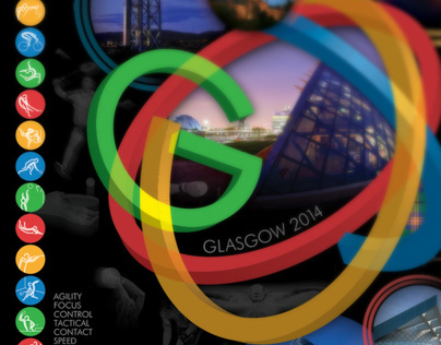 Commonwealth Games Glasgow 2014 - Poster design