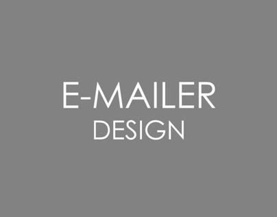 E-mailer Design