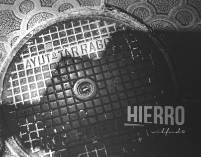 Hierro. A collection of Spanish manhole covers