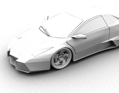 Lamborghini Reventon - 3D Modeling