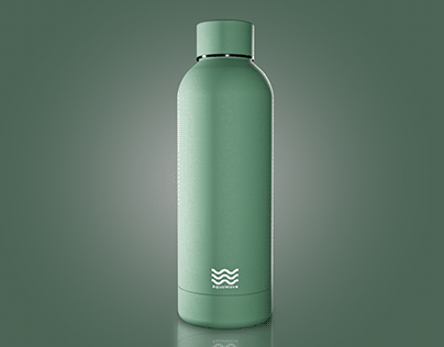 water bottle 3d rendering