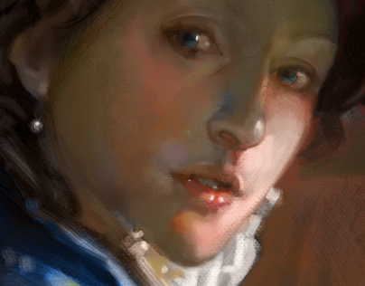 Vermeer Selfie