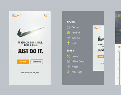 Nike App Design!
