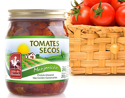 Rótulos Tomates Secos Sítio da Alvorada