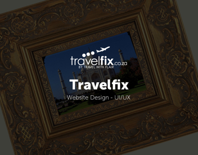 Travelfix - website design