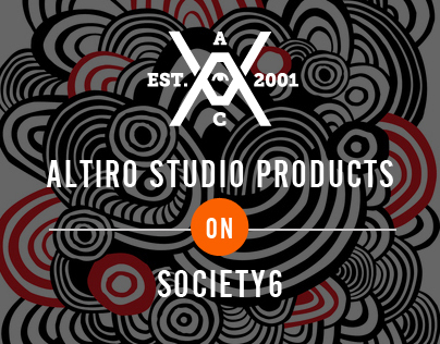 Altiro Studio products on Society6