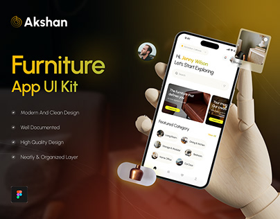 Akshan - Furniture App UI Kit