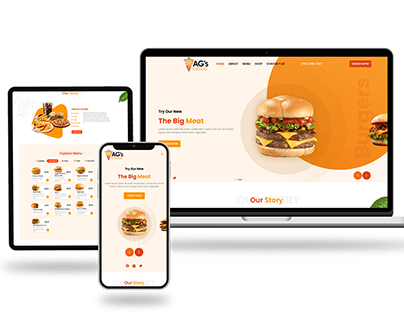 AG'S Kebab & PIzza (Website)