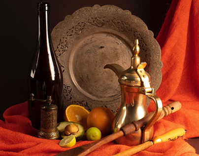 Harmony Unveiled: A Tranquil Still Life Composition