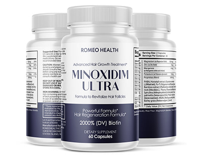 Minoxidim Ultra Hair Growth Supplement