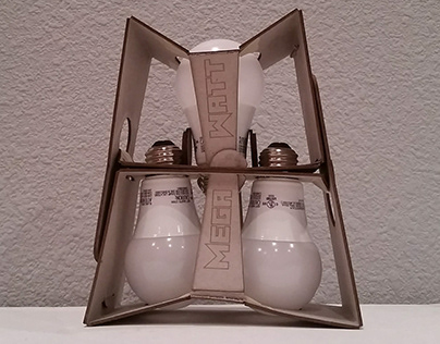Mega Watt - LED Light Bulb Packaging Design Project
