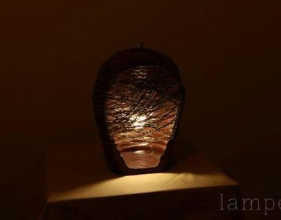 Clay lamp