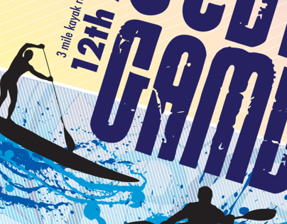 Ocean Games Event Poster