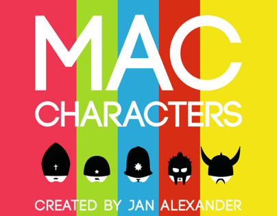 Mac Sticker Characters Vol.1
