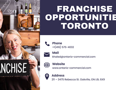 Franchise Opportunities Toronto, Ontario
