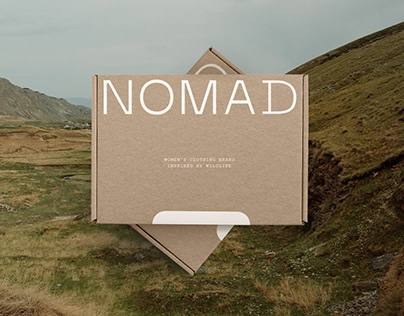 NOMAD / WOMEN'S CLOTHES BRAND IDENTITY