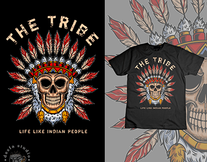 "THE TRIBE" T-Shirt Design Project