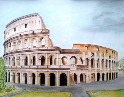Colosseum, Buildings - I