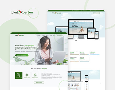 Corporate Website for an Online Marketing Agency