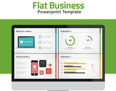 Flat Business PowerPoint Template