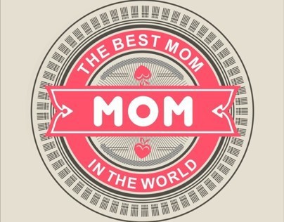 Calligraphic Design Elements mothers day