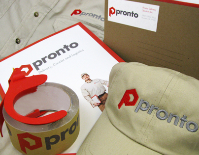 Pronto Delivery Services Rebranding and Identity