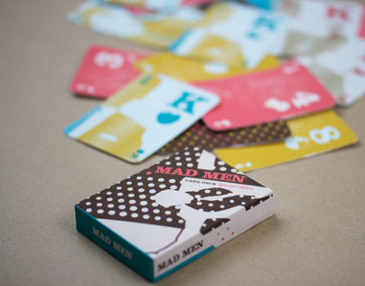 Mad Men Playing Cards