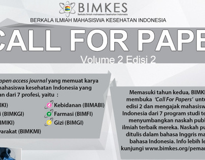 Poster Call For Paper Bimkes - www.bimkes.org