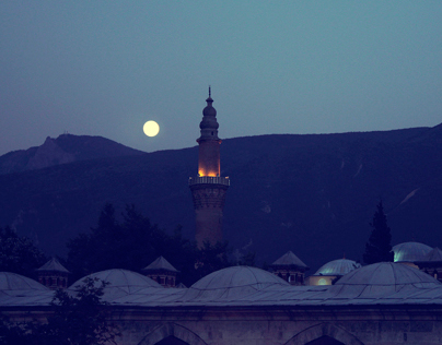 Rise of Moon in Bursa
