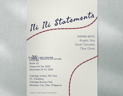 Ili Ili Statements - Exhibition Poster