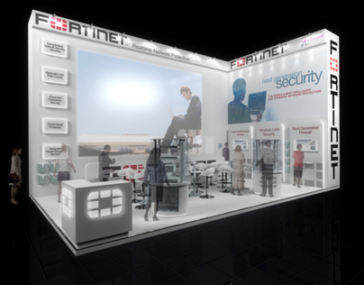 2013 Fortinet Stand For InfoSecurity UK