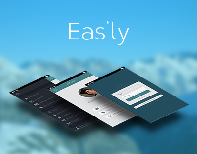 Eas'ly app iOS 7 Concept