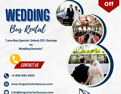 Wedding Bus Rental Service | Kings Charter Bus USA
