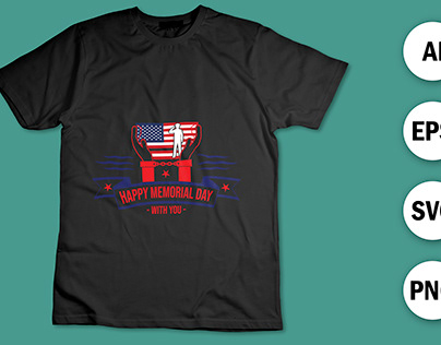 Happy Memorial Day with You T-shirt