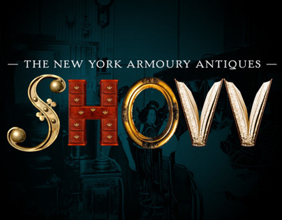 Antiques Show Typography