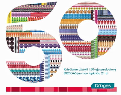 Opening of 50th Drogas store promo