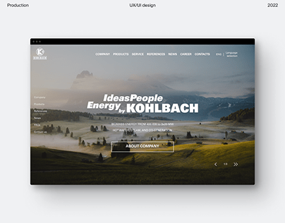 Kohlbach — Website — Webdesign & UX/UI redesign