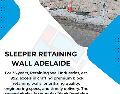 Sleeper Retaining Wall Adelaide